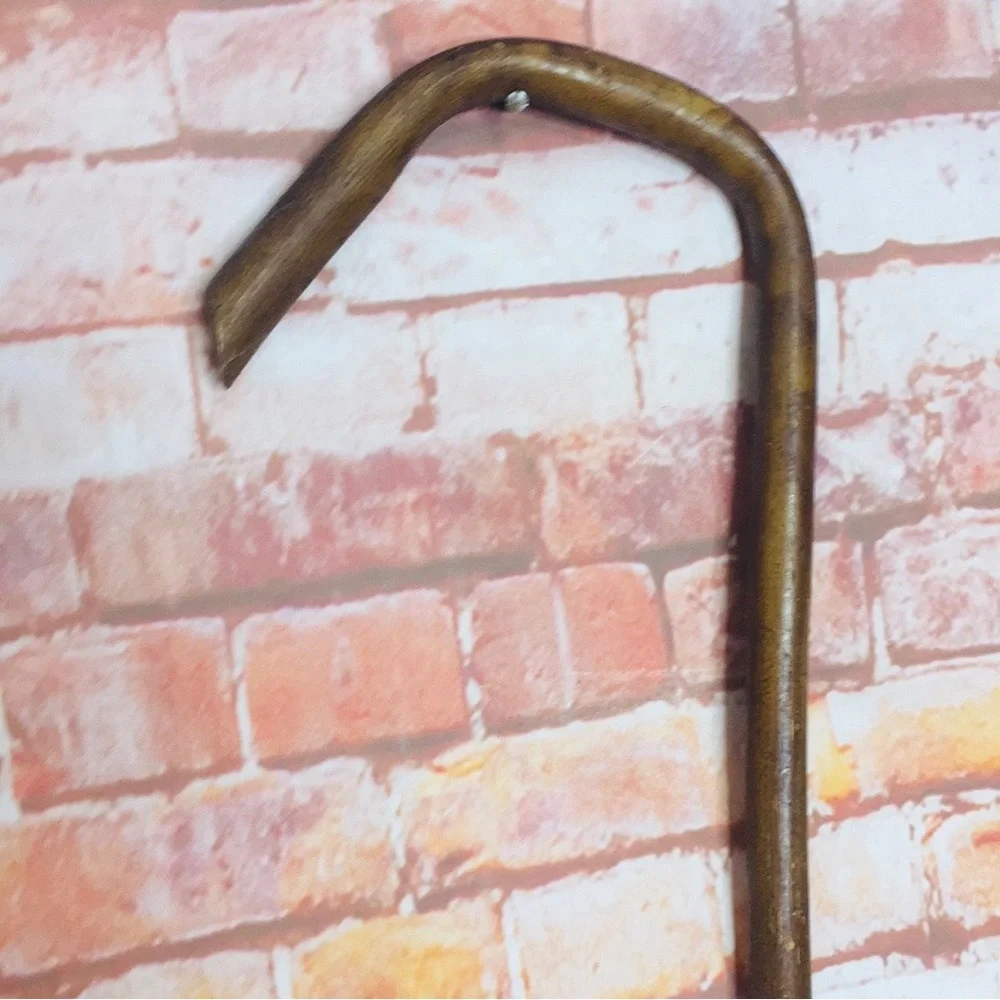 Vintage Set of Three Gentleman's Walking Stick Shepards Crook Entertainer Canes